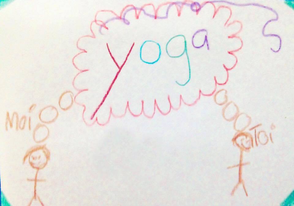 Yoga wazo dessin