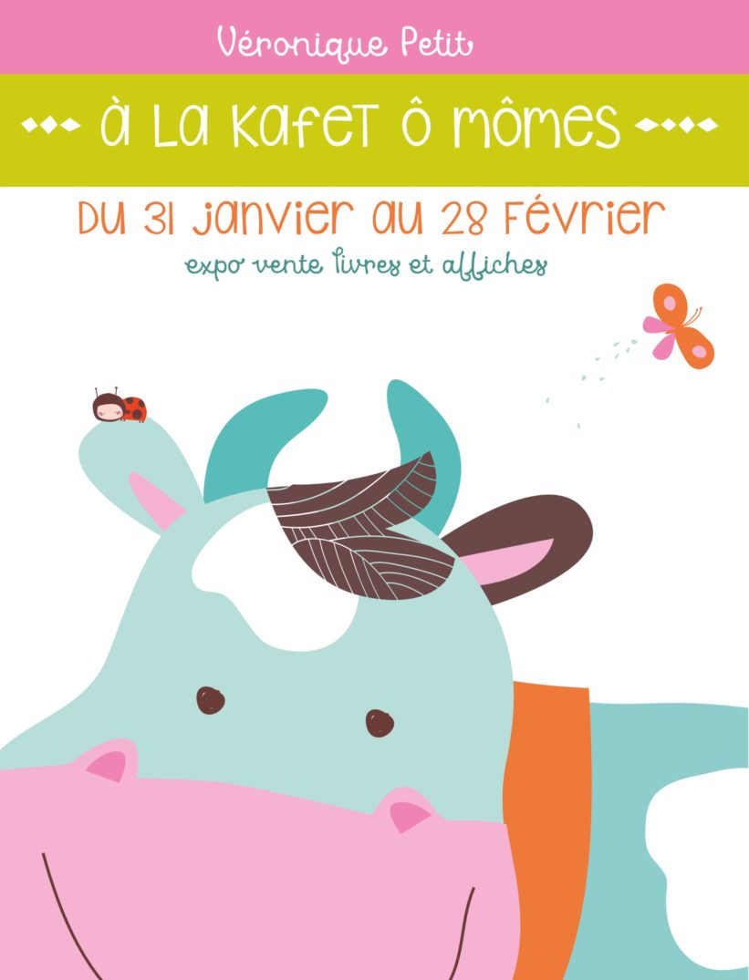 vache, véronique petit, illustration